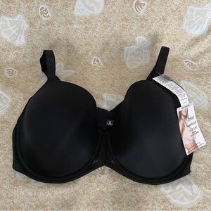 Paramour Marvelous Full Figure Seamless Side Smoother Bra Size 42DDD